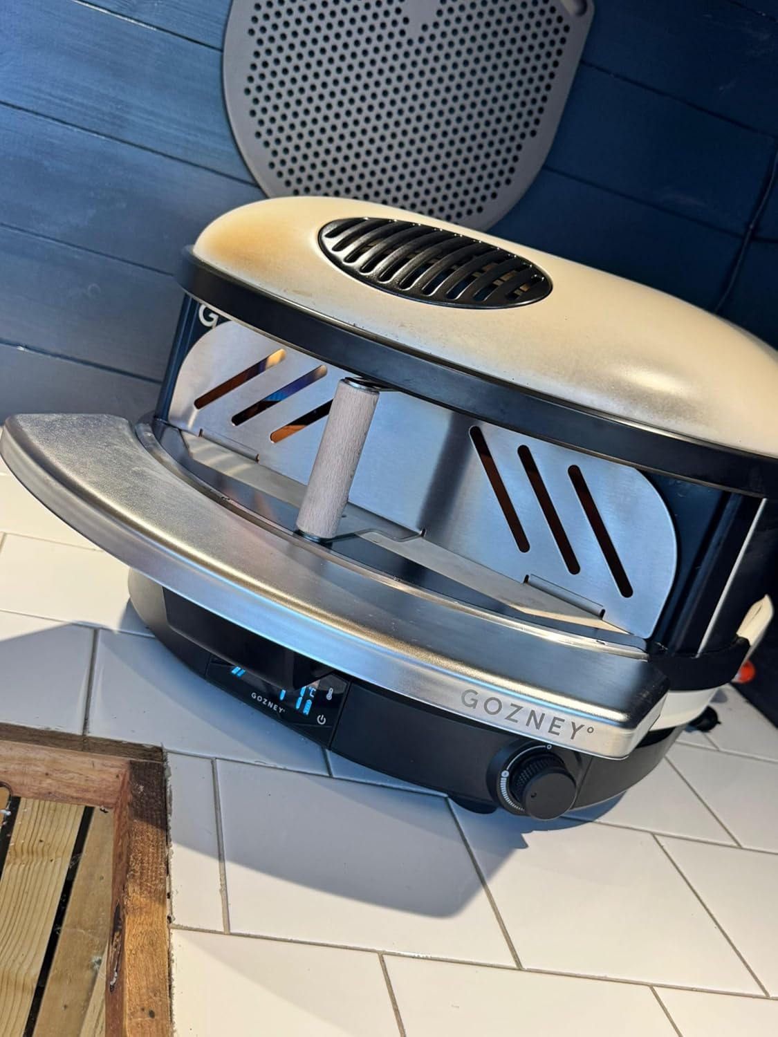 Stainless Steel Door for Gozney Arc Neapolitan Pizza Oven, Temperature Baffle Door, Heat Efficiency