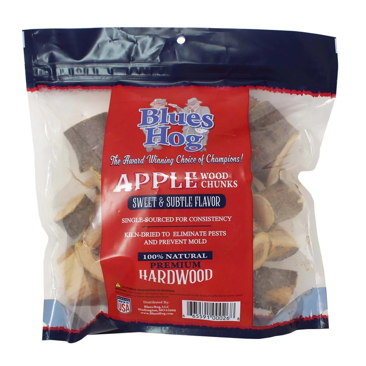 Blues Hog BBQ Wood Chunks - Apple - 4.9l (300 cu in)