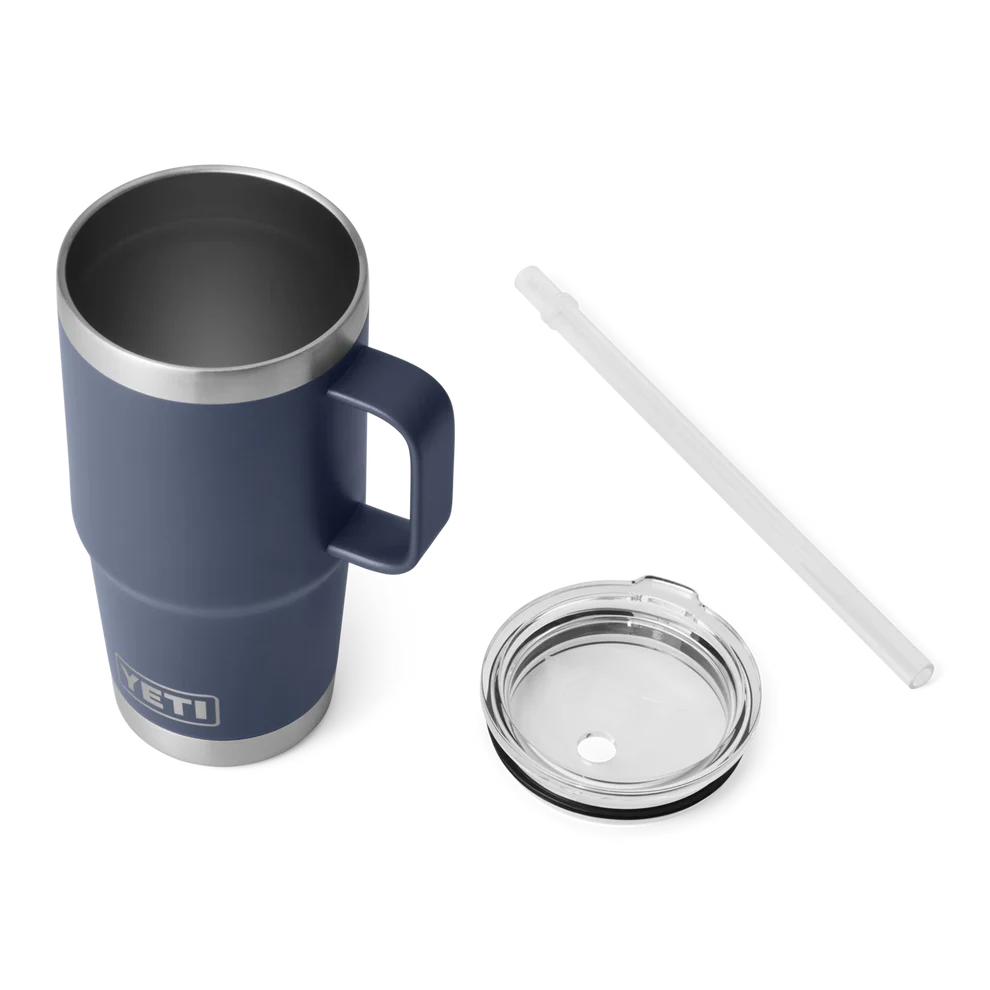 Yeti Rambler 25oz Straw Mug