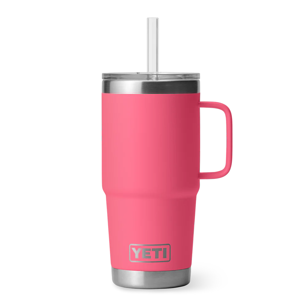 Yeti Rambler 25oz Straw Mug