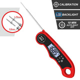 Digital Meat Thermometer, Dual Probe 2-in-1