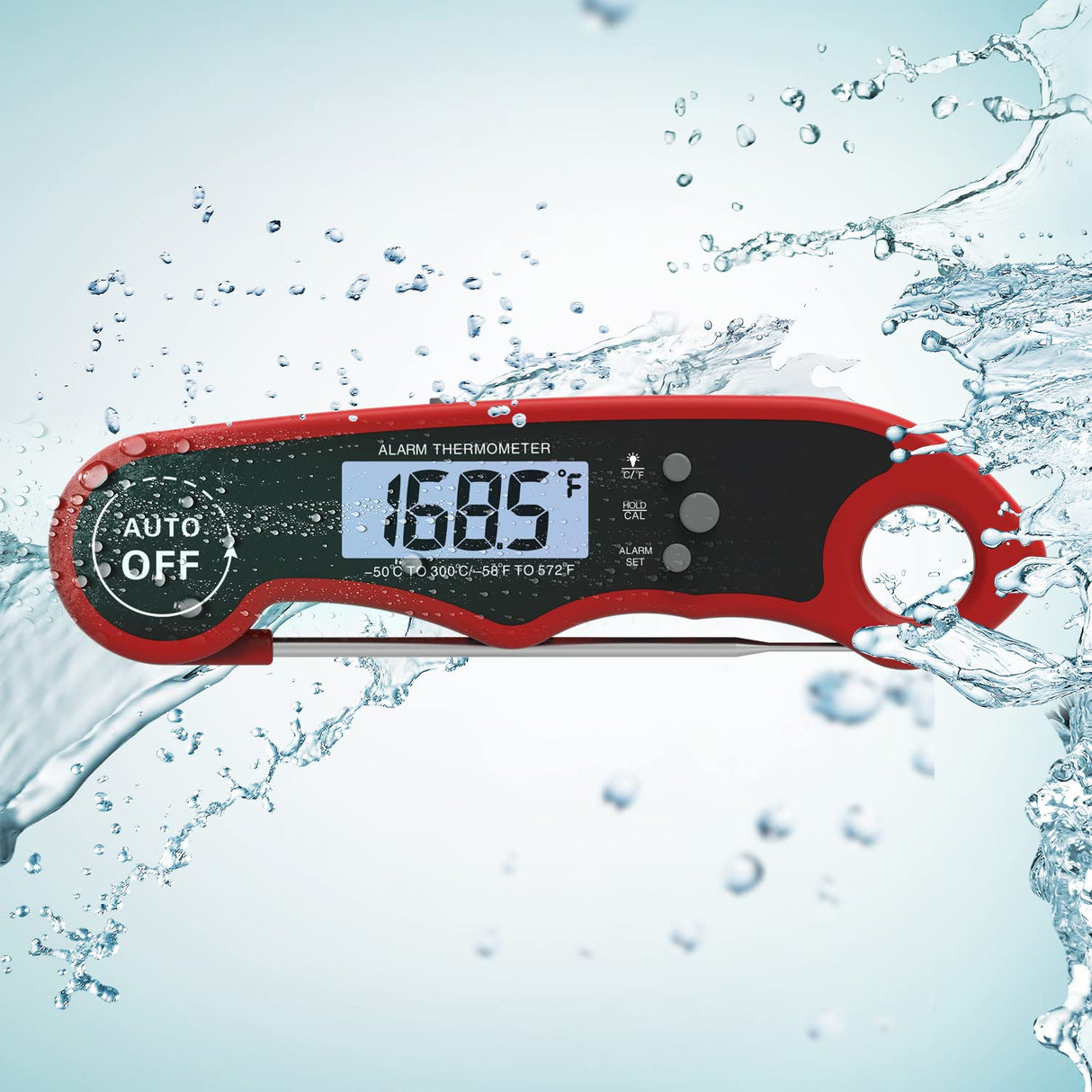 Digital Meat Thermometer, Dual Probe 2-in-1