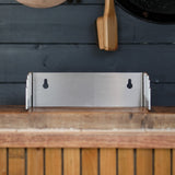 Kamado Grill Stainless Steel Half Moon Storage Rack, Accessory Holder