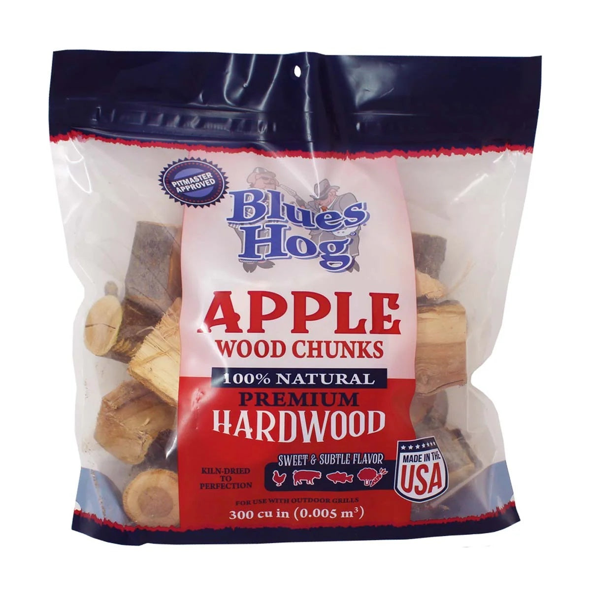 Blues Hog BBQ Wood Chunks - Apple - 4.9l (300 cu in)