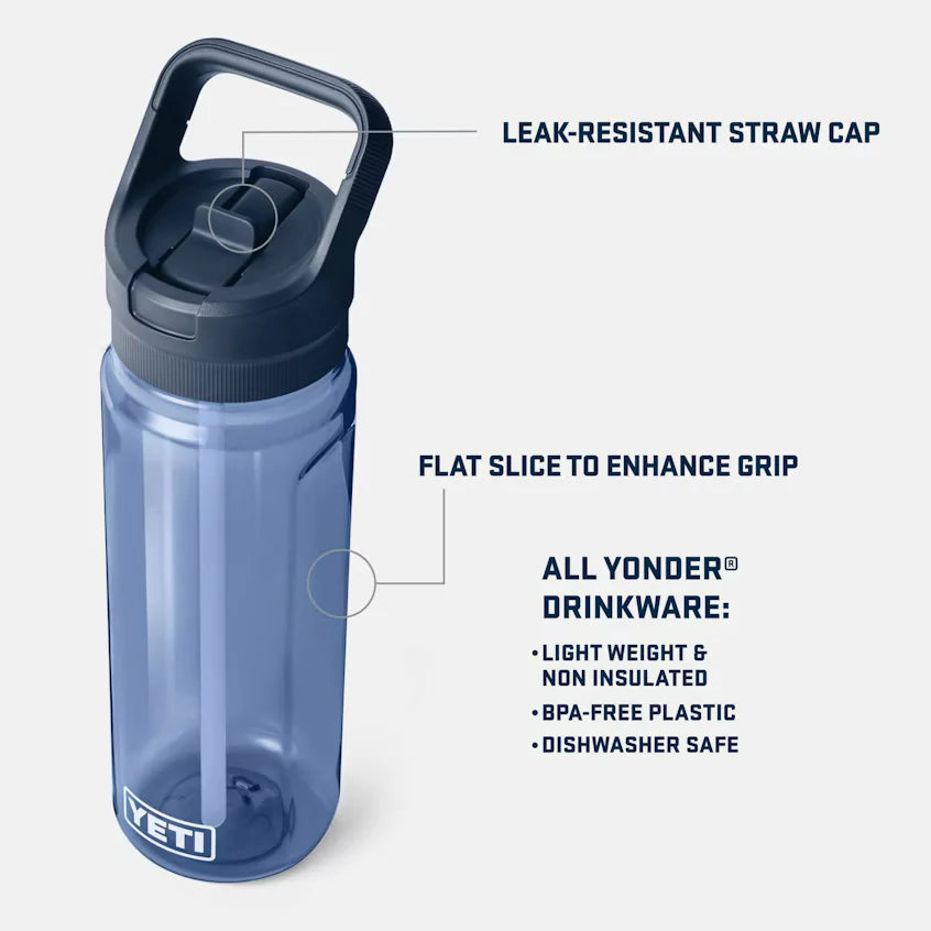 Yeti Yonder Colour Straw Water Bottle