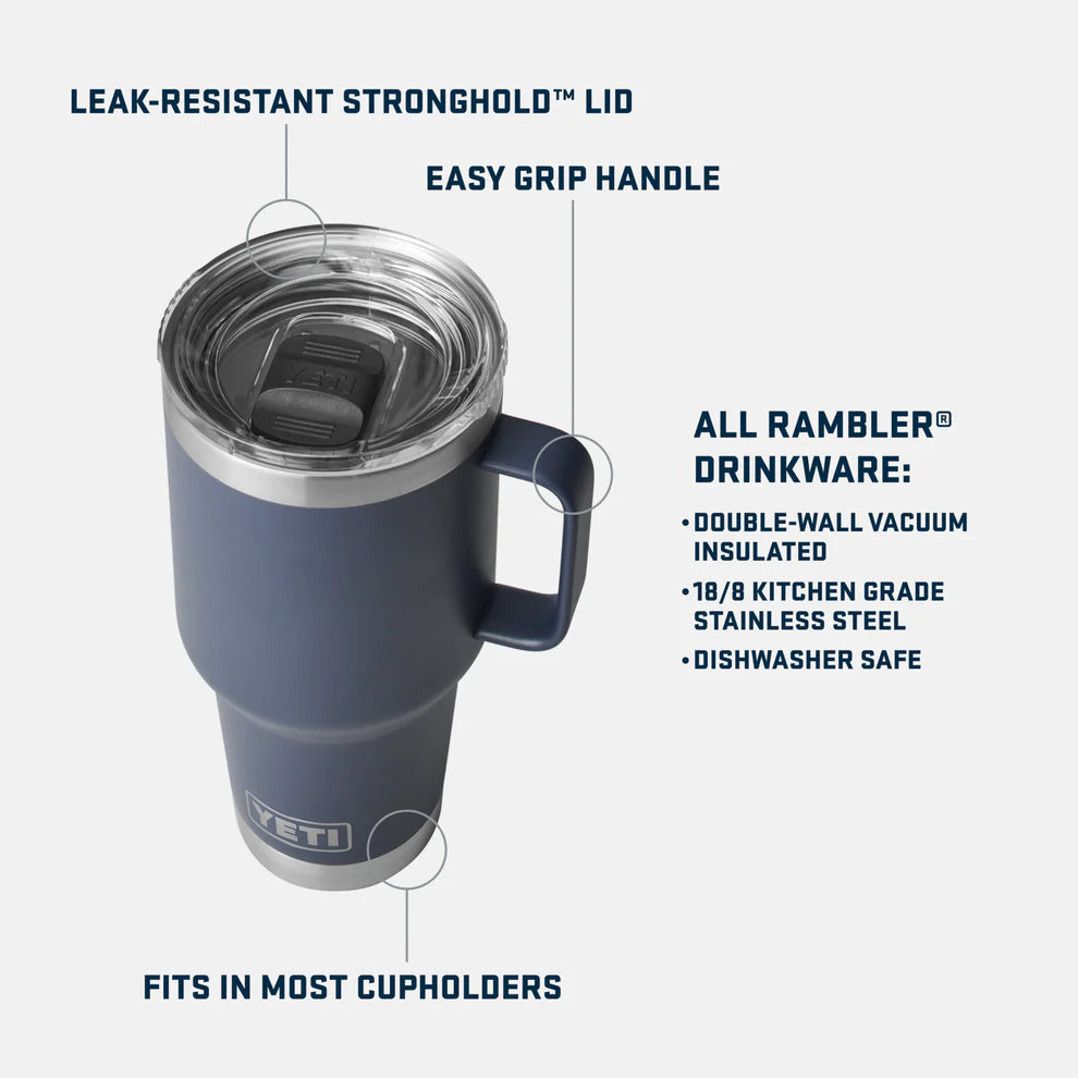 Yeti Rambler 30oz Travel Mug
