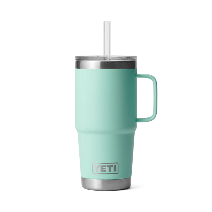 Yeti Rambler 25oz Straw Mug