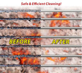 3-in-1 BBQ Grill Brush Scraper, Stainless Steel Wire, Premium Grill Cleaning Tool